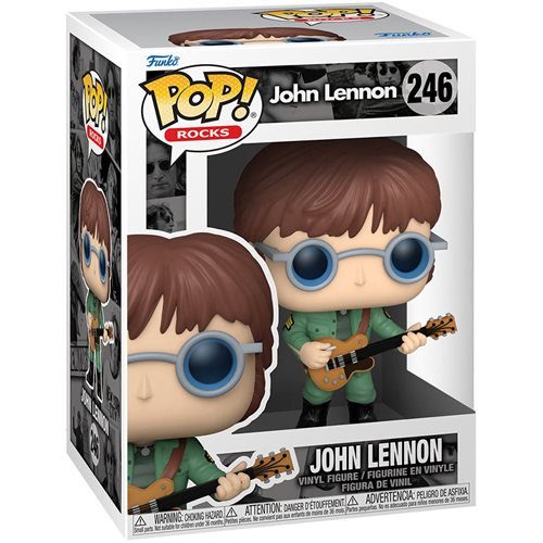 Funko POP! Rocks John Lennon Military Jacket Pop! Vinyl Figure Pop! Vinyl Figure NIB #246.