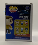 Funko POP! Television Star Trek TOS Captain Kirk POP! Vinyl Figure NIB #81 Vaulted - ODDCREST