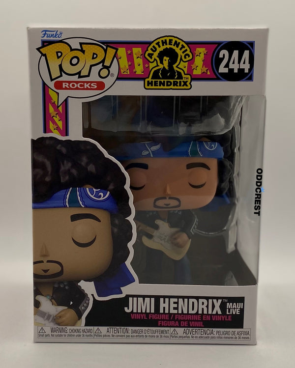 Funko POP! Rocks Jimi Hendrix POP! Vinyl Figure Authentic Hendrix NIB #244.