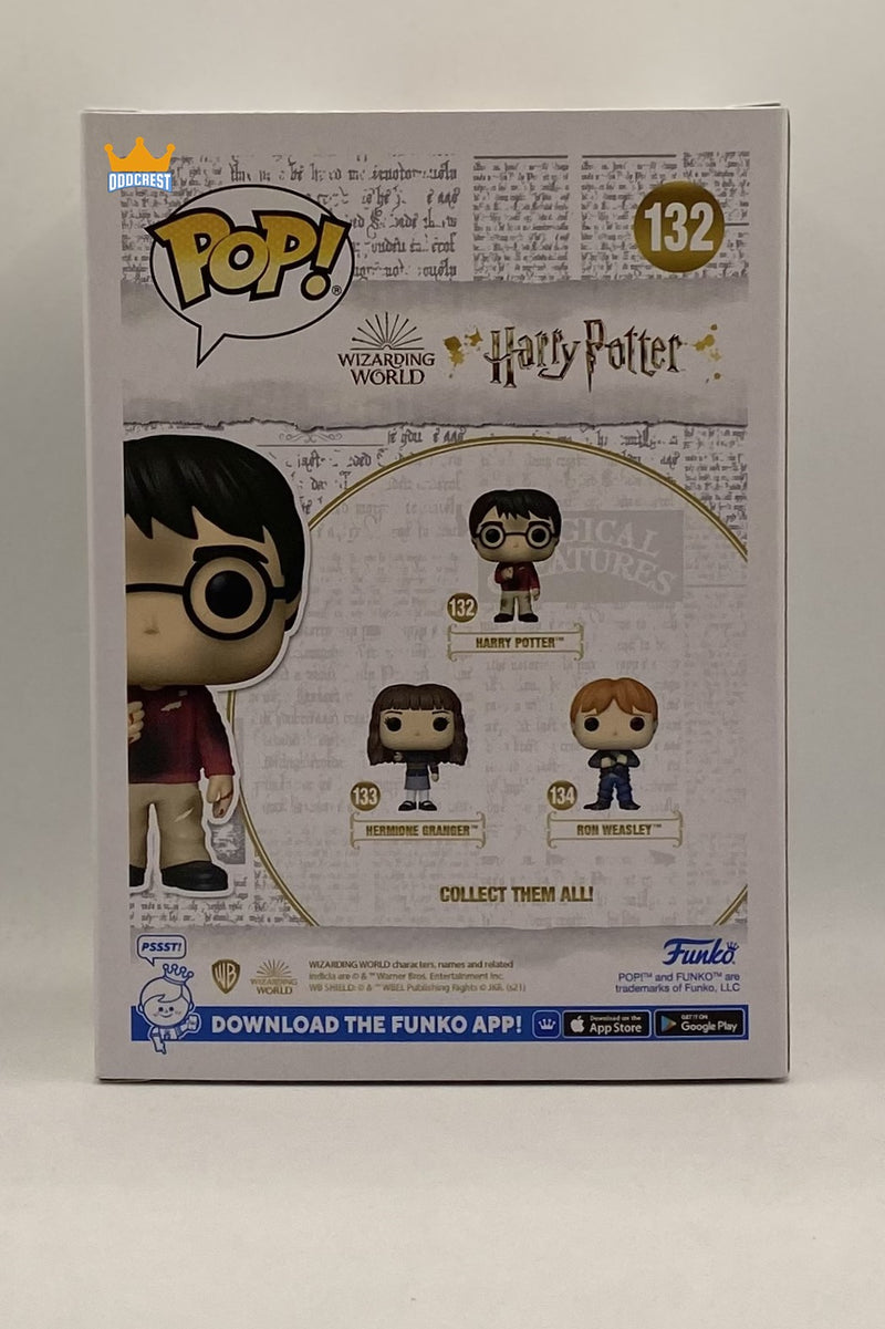 Funko POP! Harry Potter 20th Harry with the Stone POP! Vinyl Figure NIB #132.