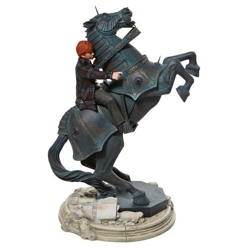 Enesco Harry Potter World Ron Weasley on Chess Horse Statue - ODDCREST