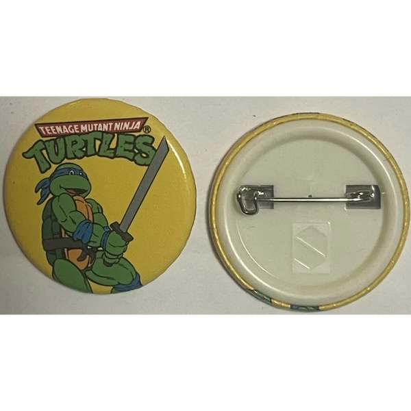 Vintage Teenage Mutant Ninja Turtles Movie Pin, Leonardo, 1990 Tmnt