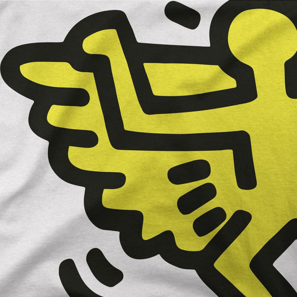 Keith Haring - Angel Icon, 1990 Street Art T-Shirt