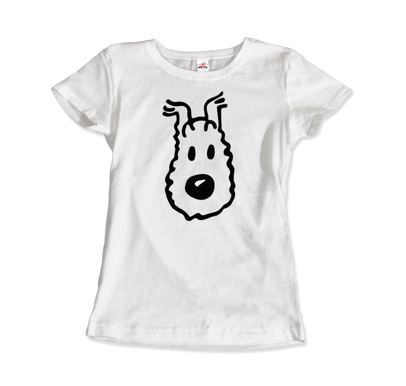 Snowy (Milou), Wire Fox Terrier From Tintin T-Shirt