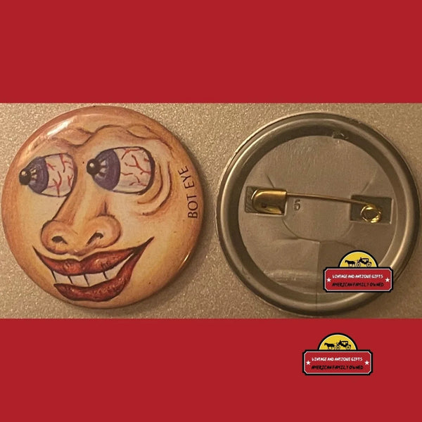 Vintage Bot Eye Pin Madballs and Garbage Pail Kids Inspired 1980s