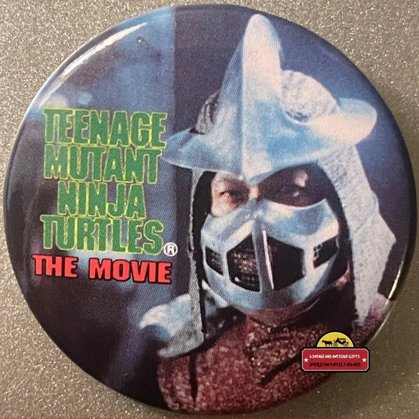 Vintage Teenage Mutant Ninja Turtles Movie Pin, Shredder, 1990 Tmnt