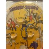 1997 Looney Tunes Pinball Game, Roadrunner, Wile E. Coyote, Yosemite Sam, Orange