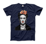 Frida Kahlo With Flowers Poster Artwork T-Shirt
