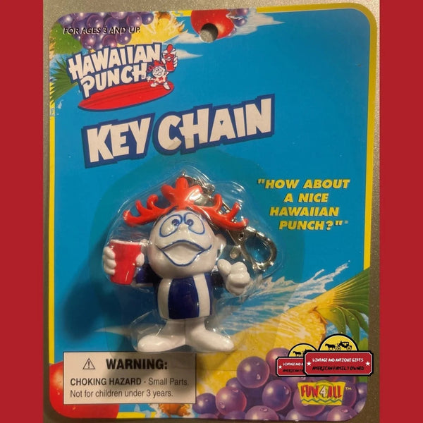 Vintage Hawaiian Punch Keychain Key Chain 1990s, Unopened