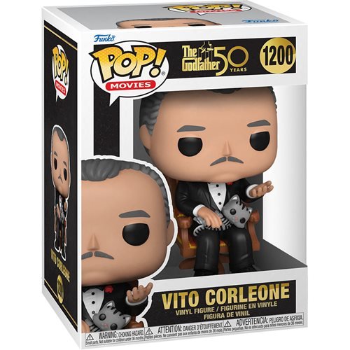 Funko POP! Movies The Godfather 50th Anniversary Vito Corleone POP! Vinyl Figure NIB #1200.