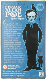 Accoutrements Archie McPhee Edgar Allan Poe with Raven Included NIB