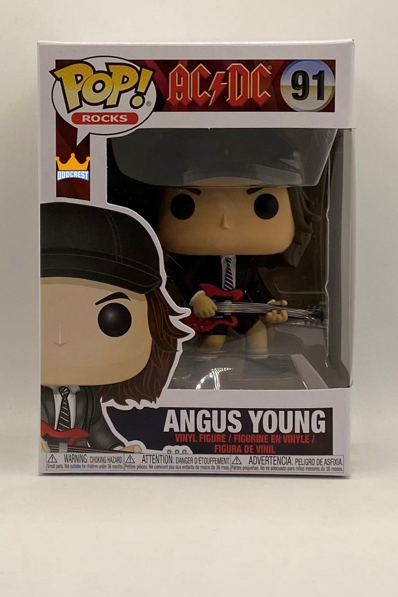 Funko POP! Rocks AC/DC Angus Young Pop! Vinyl Figure NIB #91
