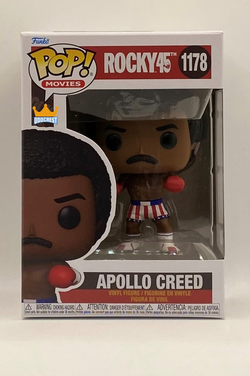 Funko POP! Movies Rocky 45th Anniversary Apollo Creed Pop! Vinyl Figure NIB #1178