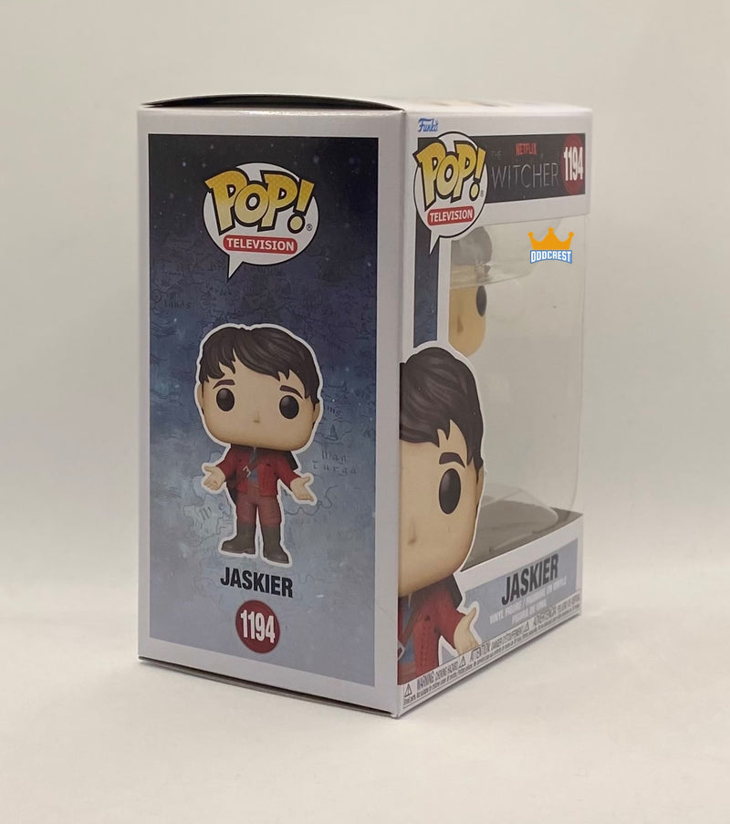 Funko POP! Television The Witcher Jaskier (Red Outfit) POP! Vinyl Figure NIB #1194