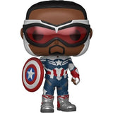 Funko POP! Marvel Studios Falcon and Winter Soldier Captain America POP! Bobblehead Vinyl Figure NIB#814 - ODDCREST.COM