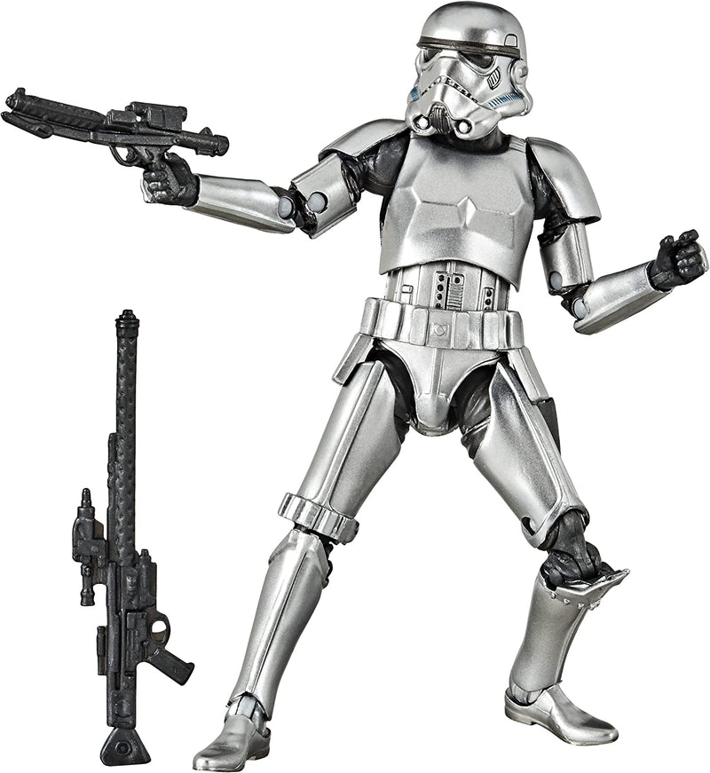 Hasbro Star Wars Black Series Carbonized Stormtrooper Action Figure  NIB / MOC